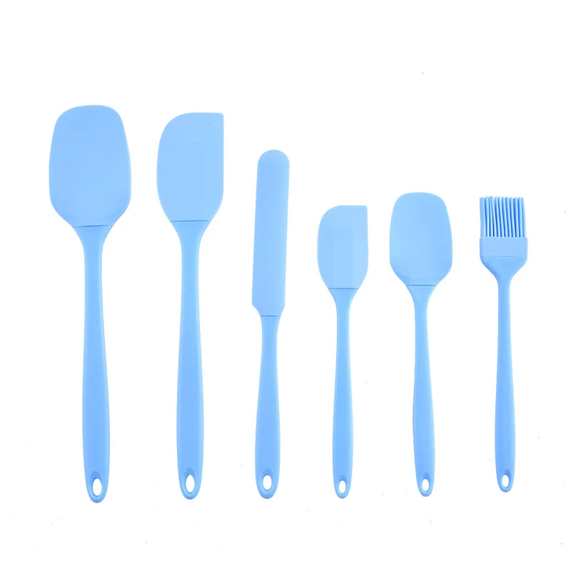 Kit de Utensílios de Cozinha em Silicone com 6 Peças - LojaLira