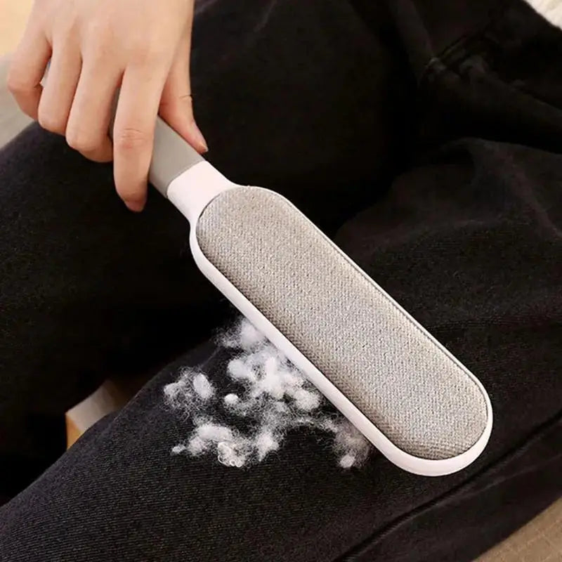 Removedor de Pelos e Fiapos Dupla Face - Limpador de Sofá, Tapetes e Roupas