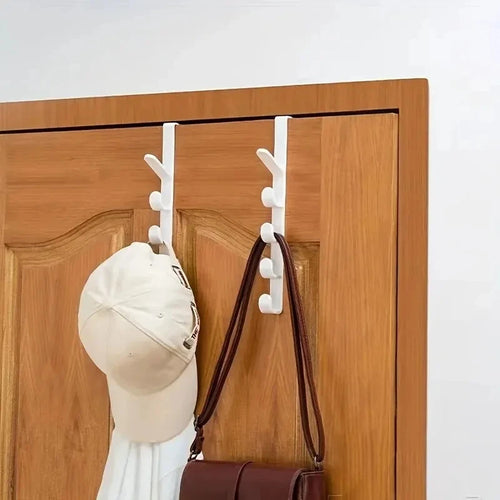 Cabide Organizador De Porta Suporte Para Bolsas E Roupas Plástico - LojaLira