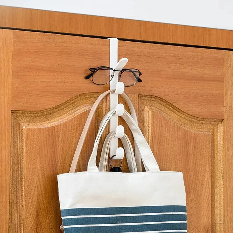Cabide Organizador De Porta Suporte Para Bolsas E Roupas Plástico - LojaLira