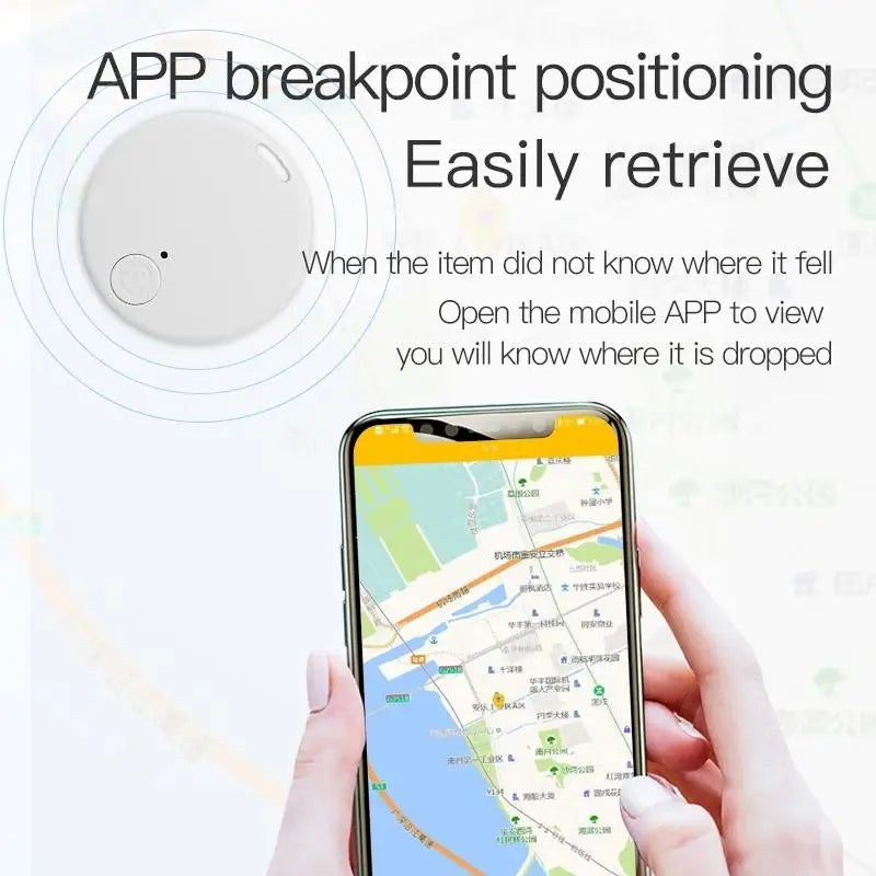 Mini Rastreador Inteligente Bluetooth – Localizador Anti-Perda Premium - LojaLira