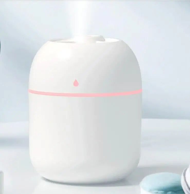Mini Umidificador De Ar E Difusor Aromaterapia Portátil Usb Led - LojaLira